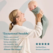 Love to Dream Swaddle Up Baby Sleep Sack, Arms Up Design, Sleep Nearly 2x Longer, Twin Zipper, Cotton, Small 8-13 lbs, 1.0 TOG, Dusty Pink