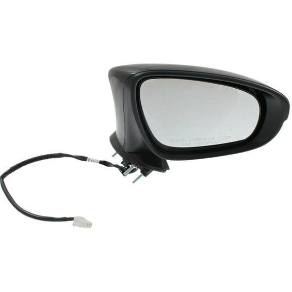 MIRROR Compatible For 2016-2017 Lexus IS200t 2014-2015 IS250 Right Passenger Heated Power Glass In-housing Signal Light Paintable