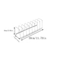 thumbnail image 3 of Plate Rack Organizer for Cabinet, Stainless Steel Drying Rack for Dishes, 15X4 in, Stainless Steel Wire, Kitchen Cabinet Organizer, Drying Dish Rack, Silver tone, 1 Pc, 3 of 6