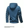 thumbnail image 4 of Jacket 2-Piece Set Unisex Sports Outdoor Black and Blue, 4 of 9