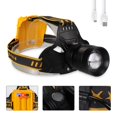 thumbnail image 4 of Linterna frontal recargable LED impermeable Sharpla Luz de cabeza al aire libre, 4 of 8