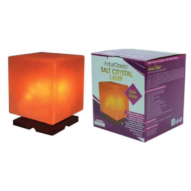 IndusClassic LG06 Pine Shape Himalayan Crystal Rock Salt Lamp With