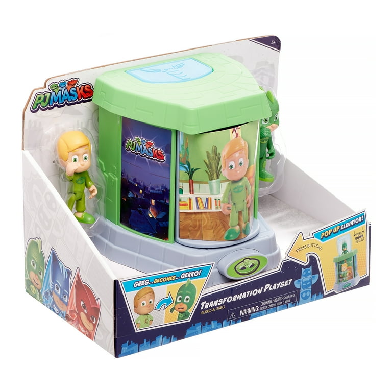 Pj Masks Transforming Playset Gekko Walmart