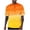 Yellow-workout shirts for men, variant on Hilenly Big and Tall Shirts for Men Short Sleeve Gradient Athletic Shirt Loose Fit Summer T-Shirt