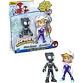thumbnail image 4 of Spidey and His Amazing Friends Hero Reveal 2-Pack Ghost-Spider and Black Panther Playset, 4 of 10
