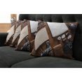 thumbnail image 2 of Ambesonne Indie Throw Pillow Cover 4 Pack, Work Equipment on Table, 18", Brown Beige Black, 2 of 6