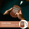 thumbnail image 3 of Minkissy African Kalimba Musical Instrument Portable for Outdoor Activities 1Pcs, 3 of 5