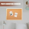 thumbnail image 5 of UPKOCH 240 Pcs of Self Adhesive Picture Mounting Corners for Personal Diary Paper Protection, 5 of 5