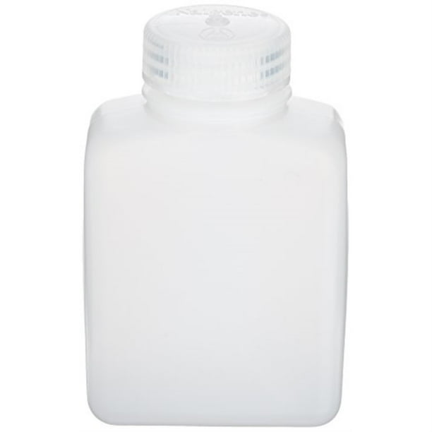 nalgene wide mouth rectangular bottle (8ounce)