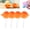 Orange - 4pc, variant on 4Pack Silicone Lollipop Ice Cream Maker, Homemade Molds, DIY Maker Mold - Reusable Ice Ball Maker Mold,Pink - 4pc