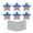 Multicolor A, variant on Mgaxud American Independence Day Garage Refrigerator Magnets and Window Stickers for Patriotic Party Decoration