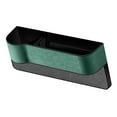 thumbnail image 1 of Organizador de relleno para asiento de coche, consola lateral, caja de almacenamiento para teléfonos, color verde Lado del conductor verde, 1 of 8