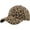 Brown, variant on Byfri Leopard Print Baseball Cap Khaki 54-60cm Adjustable Hip Hop Trucker Hat for Outdoor Sports