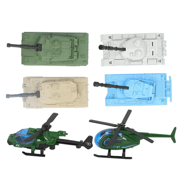 Alloy Car Toy Model, Educational Interesting Airplane Model For Toy For Gift 6pcs