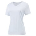 thumbnail image 5 of Women's Ultra-Soft V-Neck Short Sleeve Trendy Casual T-Shirt, 5 of 5