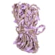 thumbnail image 2 of Guirnalda trenzada de cinta de cáñamo morada con hojas artificiales para decoración de ramos y accesorios de bricolaje, 10 m, 2 of 8
