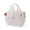 Beige, variant on Lunch Bag for Women and Men Checkered,Insulated Lunch Box Cute Corduroy,Reusable Womens Lunch Cooler for Work Beach Meal,Black and White