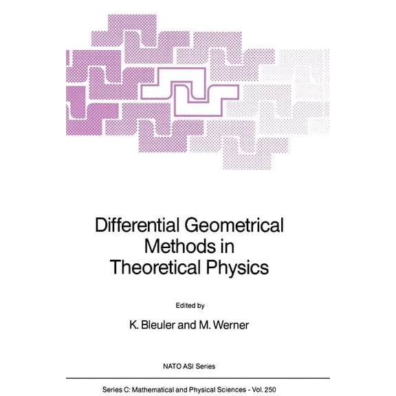 NATO Science Series C: Differential Geometrical Methods in Theoretical Physics, Book 250, (Paperback)