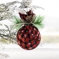 thumbnail image 4 of Juego de 6 piezas de adornos para árboles de Navidad Adornos de bolas de Navidad irrompibles para decoración navideña JAMW Sencillez, 4 of 5