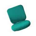 thumbnail image 4 of Guardoinrt Soft and Breathable Swivel Chair Cover Seating Experience Dark Green Backrest + Cushion Cover 5Set, 4 of 6