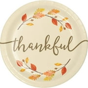 Creative Converting Thankful Dinner Party Plates 8 ct