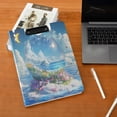 thumbnail image 5 of FORMRS A4 Clipboard Folder with Pen Holder Horizontal Foldable School Office Binder, Crystal Ocean, 5 of 9
