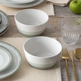 thumbnail image 6 of Noritake Colorscapes Layers Sage Set of 4 Soup/Cereal Bowls, 6 of 7