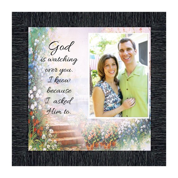God is Watching Over You, Prayer for a Friend, Care and Concern Personalized Framed Poem,10x10 6588
