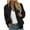 Black, variant on PVCS Women's Casual Jackets Clearance Casual Bomber Jacket Coat Zip Up Outerwear Windbreaker with Pockets M