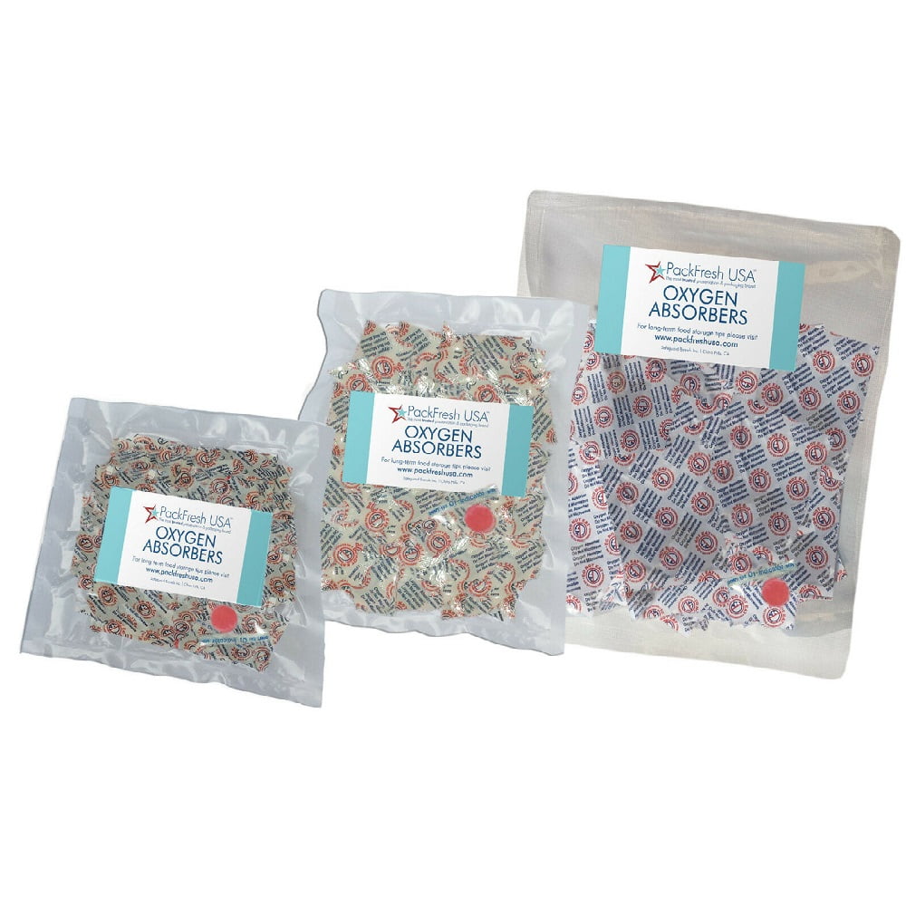 Mason Jar OXYGEN ABSORBER COMBO 25 x 50cc 25 x 100cc 25 x 300cc