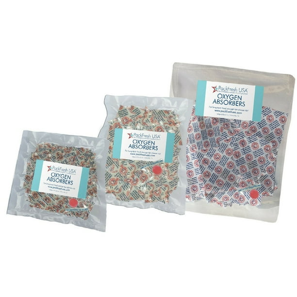 Mason Jar OXYGEN ABSORBER COMBO 25 x 50cc 25 x 100cc 25 x 300cc