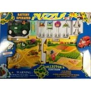 Puzzle Car Set -- Battery Operated Farm Tractor