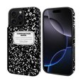thumbnail image 5 of WIRESTER Case with Card Holder, RFID Blocking Wallet Case Durable PU Leather Kickstand Slim Heavy Duty Shockproof Protective Case for Apple iPhone 16 Pro Max 6.9" 2024, Black Composition Book, 5 of 7