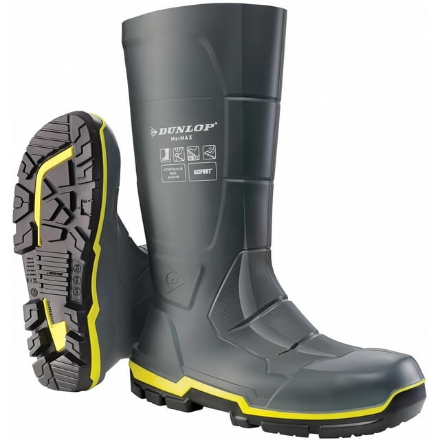 Calzado de protección Dunlop Acifort MetMax impermeable PVC