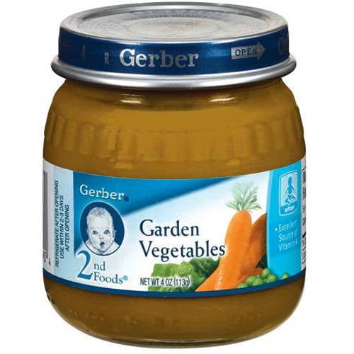 Gerber 2Nd Foods Baby Foods: Garden Vegetables, 4 oz