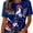 Dark Blue-B, variant on Women’s France Soccer Jersey, Camiseta De Francia, French Rooster Flag Print Short Sleeve Fan Football Tee, Slim Fit Breathable Casual Game Day T-Shirt Plus for Adult Ladies