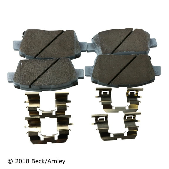 BeckArnley 085-6621 Premium Asm Pads W / Hardware