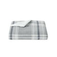 thumbnail image 4 of Cannon Cozy Teddy Plaid Grey Full/Queen Blanket, 4 of 4
