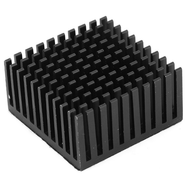 5 Piezas de Disipador Térmico de Aluminio, 1.6 Aleta de Enfriamiento al Calor, Disipador de Calor x 0.8 x 1.6in Fin de Aleta Calefaccio de Calor Eléctrico CPU