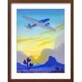 thumbnail image 2 of Art.com Racing The Sun Art Print by Ruehl Frederick Heckman, Brown Frame Wall Art, 17" x 21", 2 of 5