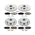 thumbnail image 3 of Power Stop Front and Rear Stock Replacement Brake Pad and Rotor Kit KOE6497, 3 of 8
