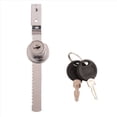 thumbnail image 3 of 4X Cerradura de Vitrina Cerradura para Puerta Corrediza de Vidrio Cerradura de Trinquete Cerradura del Gabinete de Vidrio de Seguridad con 2 Llaves, 3 of 5