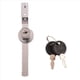 thumbnail image 3 of 4X Cerradura de Vitrina Cerradura para Puerta Corrediza de Vidrio Cerradura de Trinquete Cerradura del Gabinete de Vidrio de Seguridad con 2 Llaves, 3 of 5