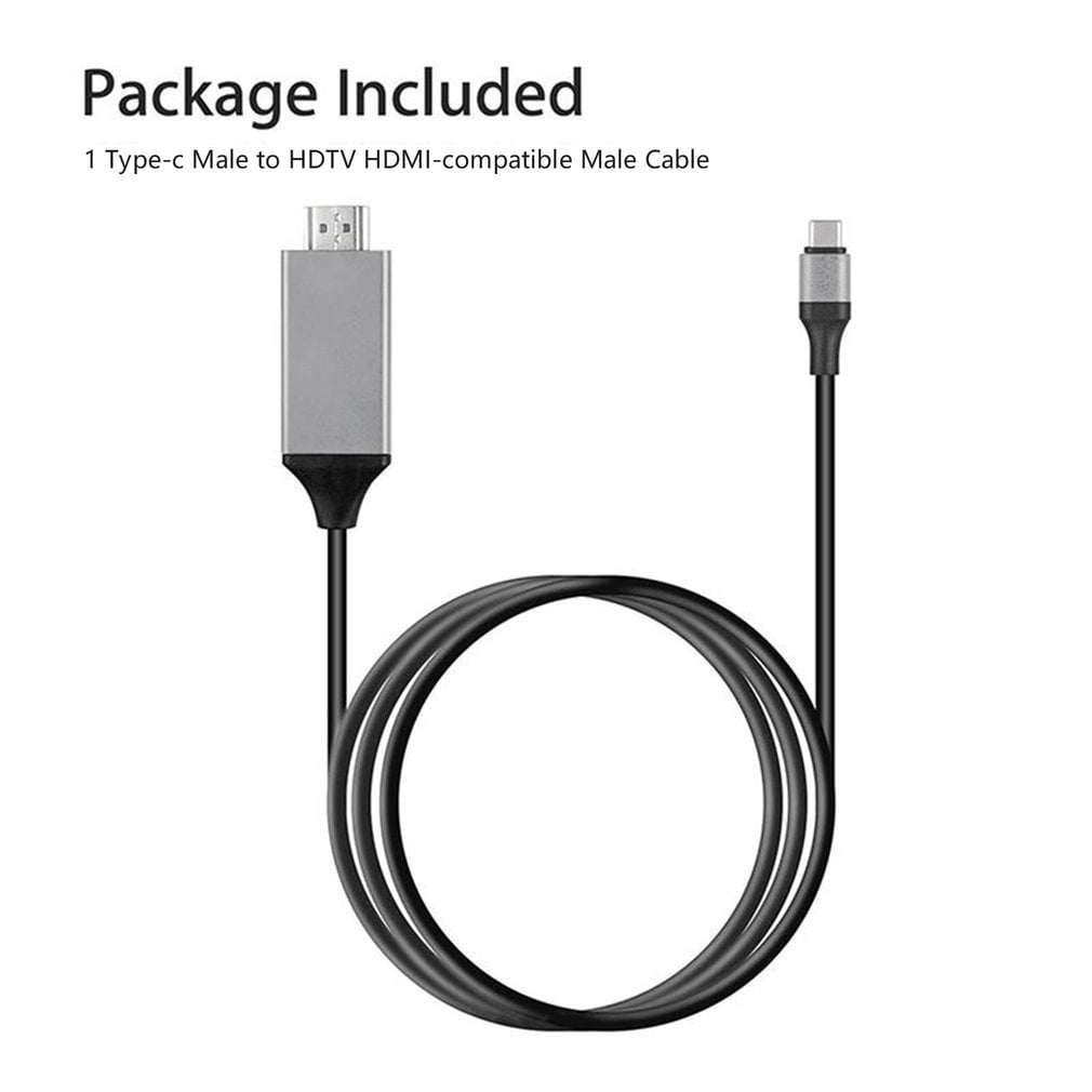 New For Samsung Galaxy Note 8 Note 9 Type-C USB-C to HDMI HDTV 4K Cable Adapter 