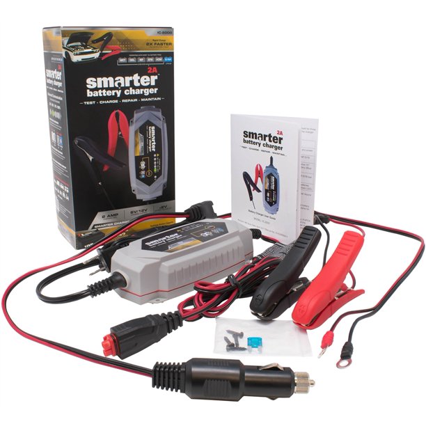Smarter 2A 6V/12V Battery Charger