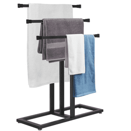 Walmart free standing towel rack sale