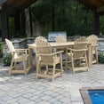 thumbnail image 2 of Hamilton 7pc Rectangular Counter Height Dining Set 84" x 42", 2 of 9