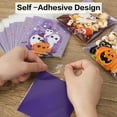 thumbnail image 5 of 100PCS Self-Adhesive Halloween Treat Bags, Plastic Small Self Sealing Cookie Snacks Goodie Gift Ziplock Bag Bulk for Kids Trick or Treating for Halloweens Party Favors Supplies, 5 of 7