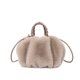 thumbnail image 1 of Bolso de conejo, bolso portátil, moderno, con diseño de nube, plegable, bonito bolso cruzado de felpa, bolso de un solo hombro, 1 of 6
