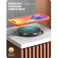 thumbnail image 6 of i-Blason Ares Series Designed iPhone 12 Mini Case 5.4 inch (2020 Release), Dual Layer Rugged Clear Bumper Case for iPhone 12 Mini with Built-in Screen Protector (Orange), 6 of 7